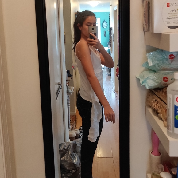 Unique White Tank Top - Picture 6 of 7